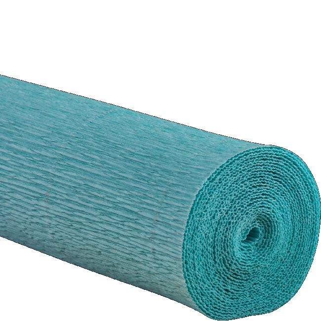 Floristenkrepp / Krepppapier TÜRKIS 50 Breite: 50cm Länge:2,50m
