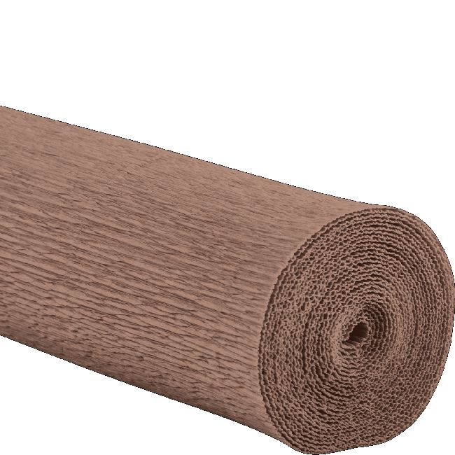 Floristenkrepp / Krepppapier NOUGAT 83 Breite: 50cm Länge:2,50m