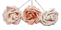 Rose Foam  Schaumrose Foamrose altrosa gemischt Ø7cm  110186 36