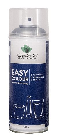 Oasis Easy Color, Farbspray SILBER Metallic 400 ml Colorspray